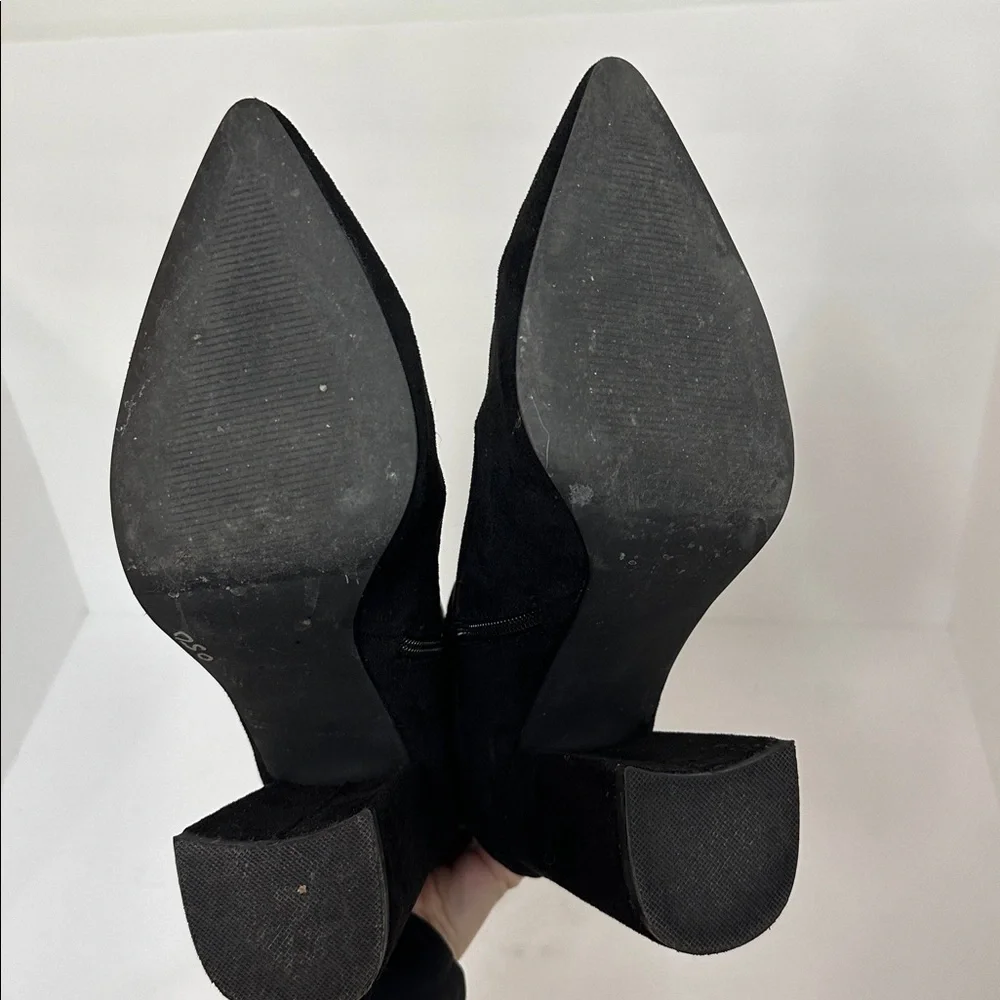 Steve Madden Black Ankle Booties size 9.5